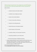 CWEA Laboratory Analyst Grade 3 Data Analysis Exam with 200 Questions &NewLine;and Answers&sol;Plus a Rationale Updated 2026 A&plus;&sol;Instant Download PDF