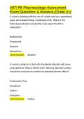 VATI PN Pharmacology Assessment Exam Questions & Answers &lpar;Grade A&plus;&rpar;&period;docx&NewLine;&NewLine;