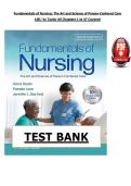 Test bank For Fundamentals of Nursing&colon; The Art and Science of Person-Centered Care&NewLine;10E&sol; by Taylor All Chapters 1 to 47 Covered