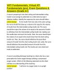 VATI Fundamentals&comma; Virtual ATI Fundamentals &lpar;pre&rpar;&comma; Exam Questions & Answers &lpar;Grade A&plus;&rpar;&period;docx&NewLine;&NewLine;