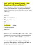 VATI Med-Surg pre-assessment Exam Questions & Answers &lpar;Grade A&plus;&rpar;&period;docx&NewLine;&NewLine;