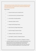 CWEA Laboratory Analyst Grade 3 Environmental Laboratory Exam &NewLine;with 200 Questions and Answers&sol;Plus a Rationale Updated 2026 &NewLine;A&plus;&sol;Instant Download PDF 