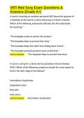 VATI Med Surg Exam Questions & Answers &lpar;Grade A&plus;&rpar;&period;docx&NewLine;&NewLine;