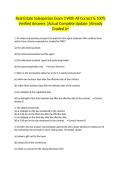 Real Estate Salesperson Exam 3 With All Correct & 100&percnt; Verified Answers &vert;Actual Complete Update &vert;Already Graded A&plus;