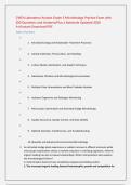 CWEA Laboratory Analyst Grade 3 Microbiology Practice Exam with &NewLine;200 Questions and Answers&sol;Plus a Rationale Updated 2026 &NewLine;A&plus;&sol;Instant Download PDF 