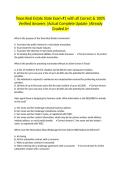 Texas Real Estate State Exam &num;1 with all Correct & 100&percnt; Verified Answers &vert;Actual Complete Update &vert;Already Graded A&plus;