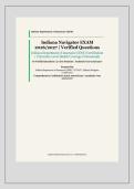 IndIana navIgator Exam &ndash; IndIana dEpartmEnt of InsurancE&NewLine;&lpar;IdoI&rpar; &ndash; 2026&sol;2027 acadEmIc YEar &ndash; 60 QuEstIons and answErs&NewLine;for navIgator cErtIfIcatIon &vert;&vert; vErIfIEd BY ExpErts 
