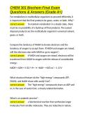 CHEM 301 Biochem Final Exam Questions & Answers &lpar;Grade A&plus;&rpar;&period;docx&NewLine;&NewLine;