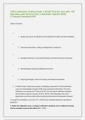 CWEA Laboratory Analyst Grade 3 QA&sol;QC Practice test with 150 &NewLine;Questions and Answers&sol;Plus a Rationale Updated 2026 &NewLine;A&plus;&sol;Instant Download PDF