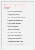 CWEA Laboratory Analyst Grade 3 Quality Control Exam with &NewLine;Questions and Answers&sol;Plus a Rationale Updated 2026 A&plus;&sol;Instant &NewLine;Download PDF 
