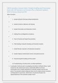 CWEA Laboratory Analyst Grade 3 Sample Handling and Preservation &NewLine;Exam with 150 Questions and Answers&sol;Plus a Rationale Updated &NewLine;2026 A&plus;&sol;Instant Download PDF
