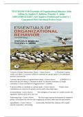 TEST BANK FOR Essentials of Organizational Behavior &vert;16th edition by Stephen P&period; Robbins&comma; Timothy A&period; Judge ISBN&colon;9780135353837&vert; All Chapters&vert; Verified and Graded A&plus;&vert; Guaranteed Pass&vert; Download Perfect Score