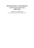 GEBU 8-XX05 &ndash; Vorbereitende Jahresabschlussarbeiten &vert; ILS Musterl&ouml;sung
