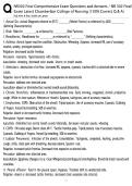 NR302 Final Comprehensive Exam Questions and Answers &sol; NR 302 Final Exam Latest Chamberlain College of Nursing &vert;100&percnt; Correct Q & A&vert;&NewLine;