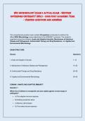 WGU MicrobioloGy ExaM 4 actUal ExaM &ndash; WEstErn&NewLine;GovErnors UnivErsity &lpar;WGU&rpar; &ndash; 2026&sol;2027 acadEMic yEar&NewLine;&ndash; vErifiEd QUEstions and ansWErs 
