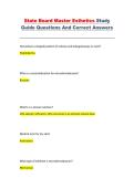 Master Esthetics State Board Study Guide &ndash; Questions and Correct Answers