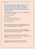 WISCONSIN PESTICIDE APPLICATOR EXAM&vert;&vert; ALL &NewLine;QUESTIONS AND 100&percnt; CORRECT ANSWERS &NewLine;ALREADY GRADED A&plus;&vert;&vert; LATEST AND COMPLET &NewLine;VERSION 2026-2027 WITH VERIFIED SOLUTIONS&vert;&vert; &NewLine;ASSURED PASS&excl;&excl;&excl;