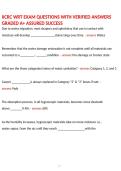 CRC WRT Exam Practice Questions & Verified Answers &vert; Water Restoration Technician Certification