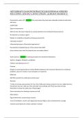 ART THERAPY EXAM WITH PRACTICE QUESTIONS & VERIFIED &NewLine;SOLUTIONS &vert; 2026&sol;2027 LATEST UPDATE &vert; ALREADY GRADED A&plus;