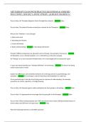 ART THERAPY EXAM WITH PRACTICE QUESTIONS & VERIFIED &NewLine;SOLUTIONS &vert; 2026&sol;2027 LATEST UPDATE &vert; ALREADY GRADED A&plus;