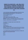 NREMT Exam Prep 2026&colon; Pass Your EMT Cognitive Test on the First Try with Realistic Practice & Proven Strategies