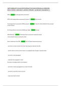 ART THERAPY EXAM WITH PRACTICE QUESTIONS & VERIFIED &NewLine;SOLUTIONS &vert; 2026&sol;2027 LATEST UPDATE &vert; ALREADY GRADED A&plus;
