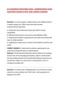 ATI LEADERSHIP PROCTORED EXAM - COMPREHENSIVE EXAM QUESTIONS COMPLETE WITH 100&percnt; VERIFIED ANSWERS 2026&sol;2027