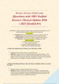 &NewLine;Boaters License Final exam &vert;Questions with 100&percnt; Verified Answers &vert; Newest Update 2026 &ndash; 2027 &lpar;Graded A&plus;&rpar;&NewLine;&NewLine;