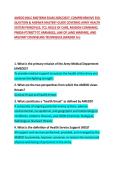 AMEDD BOLC MIDTERM EXAM 2026&sol;2027&colon; COMPREHENSIVE 350-QUESTION & ANSWER MASTERY GUIDE COVERING ARMY HEALTH SYSTEM PRINCIPLES&comma; TC3&comma; ROLES OF CARE&comma; MISSION COMMAND&comma; PMESII-PT&sol;METT-TC VARIABLES&comma; LAW OF LAND WARFARE&comma; AND MILITARY COUNSELING TECHNIQUES &lpar;GRADED 
