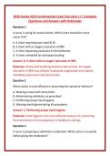  Evolve HESI Fundamentals Complete Exam Bundle Questions and Answers 