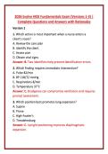 2026 Evolve HESI Fundamentals Exam &lpar;Versions 1-3&rpar; &vert; Complete Questions and Answers with Rationales
