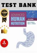 Test Bank for Advanced Human Nutrition&comma; Fifth Edition&comma; by Medeiros & Wildman &vert; All chapters 