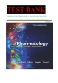 Test Bank For Pharmacology for Canadian Health Care Practice 3rd Edition by Lilley&comma; Linda Lane isbn 978-1927406687