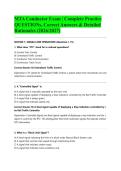 MTA Conductor Exam &vert; Complete Practice QUESTIONs&comma; Correct Answers & Detailed Rationales &lpar;2026&sol;2027&rpar;&NewLine;