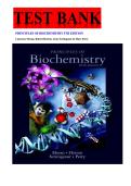 Test Bank for Principles of Biochemistry 5th Edition by Laurence A&period; Moran&comma; H&period; Robert Horton isbn 978-0321707338