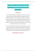 Indiana Navigator Certification Exam Studyguide 2026-2027 Questions and Answer Key
