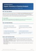 GCSE Chemistry Revision Guide&colon; Organic Chemistry & Chemical Analysis &lpar;AQA&comma; Edexcel&comma; OCR&rpar;