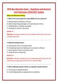 MTA Bus Operator Exam &ndash; Questions and Answers with Rationales 2026&sol;2027 Update