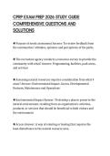 CPRP&lowbar;EXAM&lowbar;PREP&lowbar;2026&lowbar;STUDY&lowbar;GUIDE&lowbar;COMPREHENSIVE&lowbar;QUESTIONS&lowbar;AND&lowbar;SOLUTIONS&period;