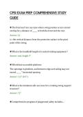 CPSI EXAM PREP COMPREHENSIVE STUDY&NewLine;GUIDE