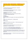 ODS FINAL &lbrack;2026&rsqb; LATEST UPDATE &vert; VERIFIED Questions&NewLine;& Correct Answers &vert; Detailed Answer Explanations &vert;&NewLine;A&plus;