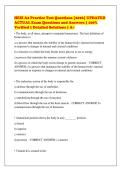 HESI A2 Practice Test Questions &lbrack;2026&rsqb; UPDATED&NewLine;ACTUAL Exam Questions and Answers &vert; 100&percnt;&NewLine;Verified &vert; Detailed Solutions &vert; A&plus;&NewLine;
