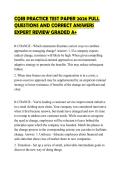 CQIB PRACTICE TEST PAPER 2026 FULL&NewLine;QUESTIONS AND CORRECT ANSWERS&NewLine;EXPERT REVIEW GRADED A&plus;