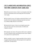 CR 21 LANDSCAPES AND IRRIGATION AZROC&NewLine;TEST PREP COMPLETE STUDY GUIDE 2026