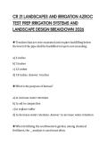 CR 21 LANDSCAPES AND IRRIGATION AZROC&NewLine;TEST PREP IRRIGATION SYSTEMS AND&NewLine;LANDSCAPE DESIGN BREAKDOWN 2026