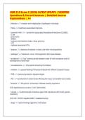 NUR 215 Exam 2 &lbrack;2026&rsqb; LATEST UPDATE &vert; VERIFIED&NewLine;Questions & Correct Answers &vert; Detailed Answer&NewLine;Explanations &vert; A&plus;