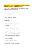 WSET LEVEL 1 EXAM SCRIPT VERIFIED QUESTIONS WITH&NewLine;DETAILED ANSWER EXPLANATIONS 2026&NewLine;