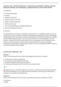 CROSSFIT LEVEL 1 CERTIFICATION EXAM &ndash; QUESTIONS AND ANSWERS &vert; VERIFIED AND WELL&NewLine;DETAILED ANSWERS &vert; PLUS RATIONALES &vert; GUARANTEED PASS &vert; LATEST EXAM UPDATE
