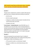 TASO Football Annual Rules and Mechanics Exam &vert; Complete &NewLine;Practice Questions & Detailed Explanations &lpar;2026&sol;2027&rpar; 
