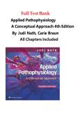 Test Bank For Applied Pathophysiology A Conceptual Approach 4th Edition Judi Nath All Chapters &lpar;1-20&rpar; &vert; A&plus; ULTIMATE GUIDE 2026